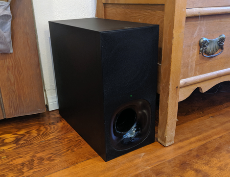 Illustration for article titled Sony’s HT-Z9F Atmos Soundbar Is More Impressive Than It Has Any Right to Be
